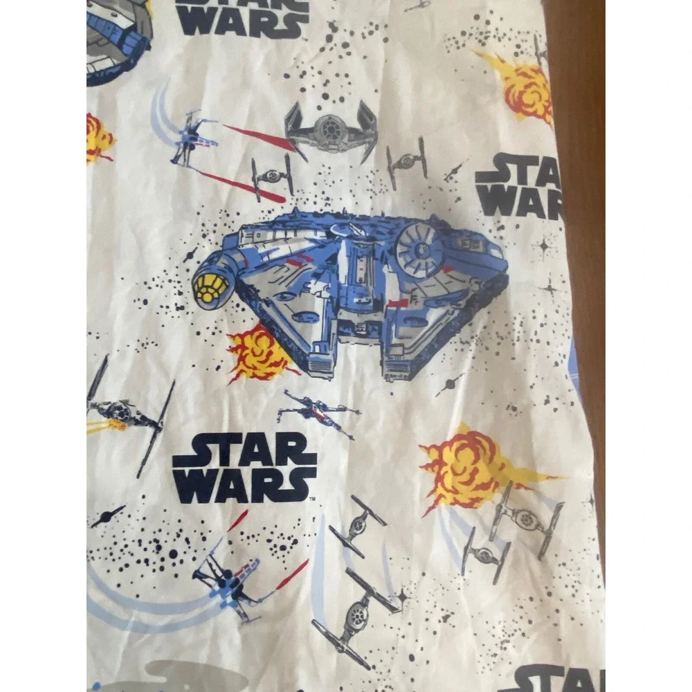 Pottery Barn Kids Star Wars Twin Flat Sheet & Pillow Case